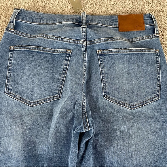 J Crew Jeans Womens 29 High Rise Classic Vintage Straight Blue Denim NWT T328 - Picture 2 of 10